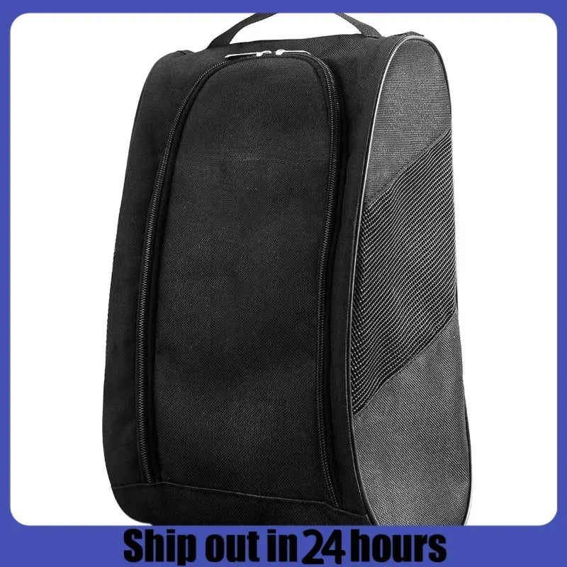 Portable Football Boot Bag, Travel Storage Bag Golf Football Basketball Shoe Bag for Men Women Boys Girls