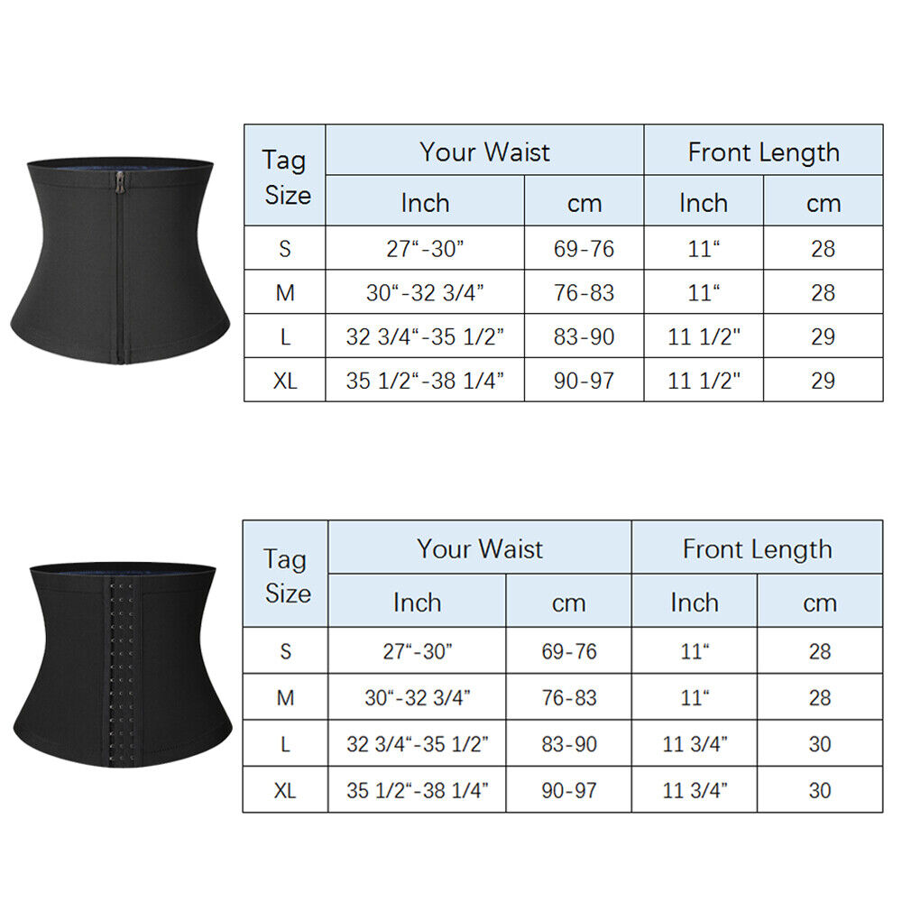 Men'S Waist Trimmer Sauna Belt Sweat Band Wrap Body Shaper Fat Burner Shapewear