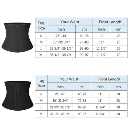 Men'S Waist Trimmer Sauna Belt Sweat Band Wrap Body Shaper Fat Burner Shapewear